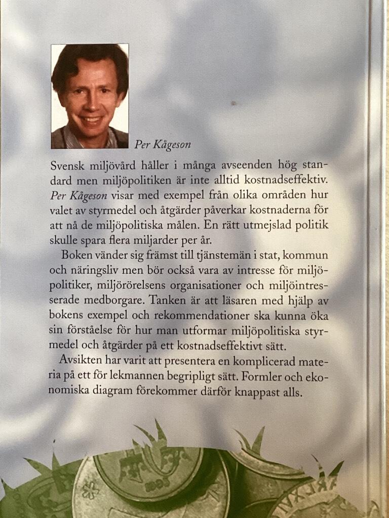 Milj&ouml;v&aring;rd till vilket pris?