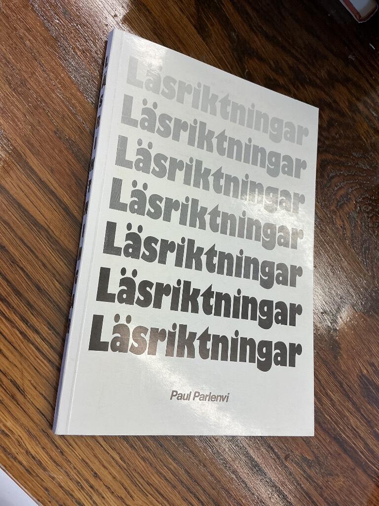 L&auml;sriktningar