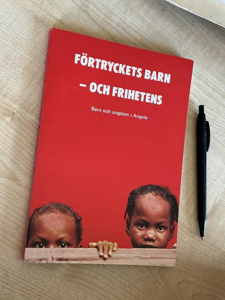 F&ouml;rtryckets barn - och frihetens : barn och ungdom i Angola