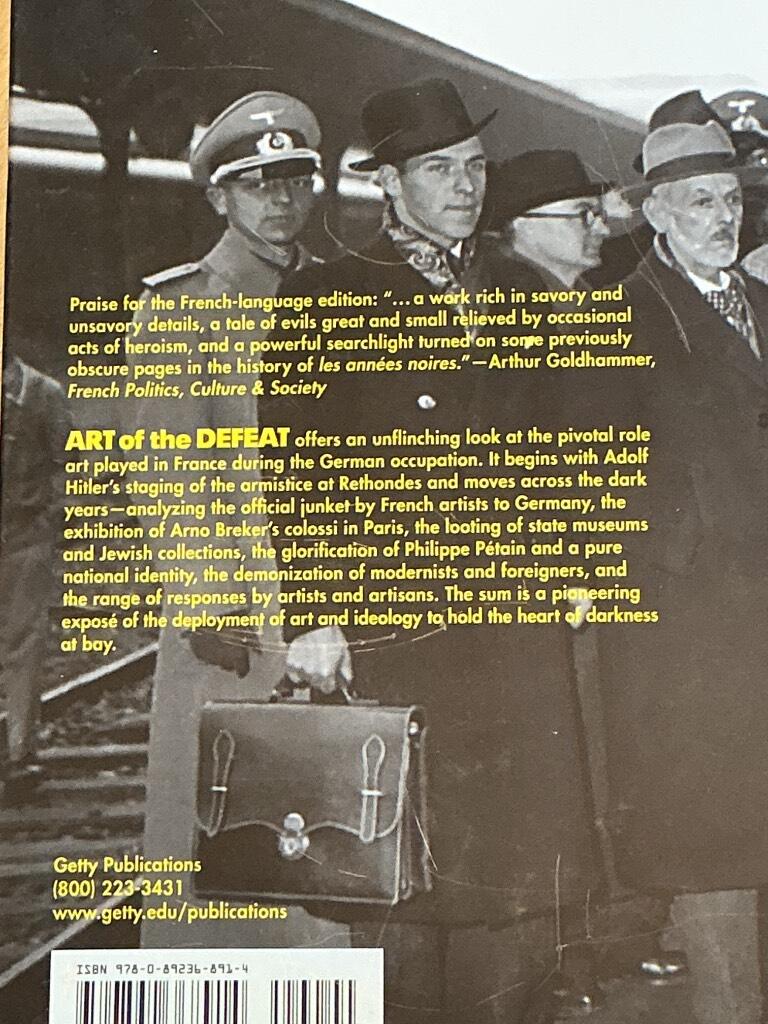 Art of the defeat - France 1940-1944