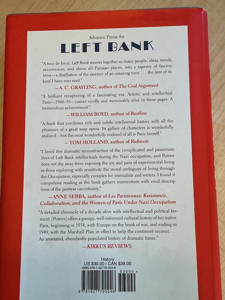 Left Bank - art, passion, and the rebirth of Paris, 1940-50