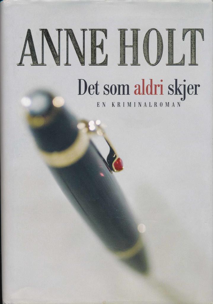 Det som aldri skjer : en kriminalroman