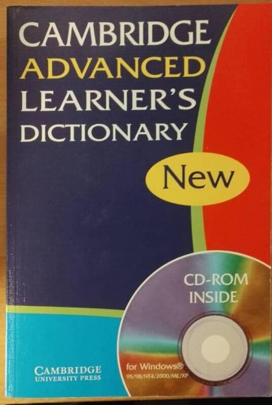 Cambridge advanced learner's dictionary