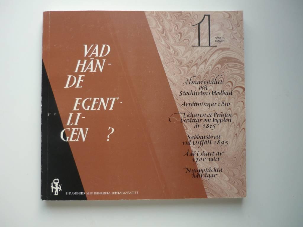 Vad hände egentligen