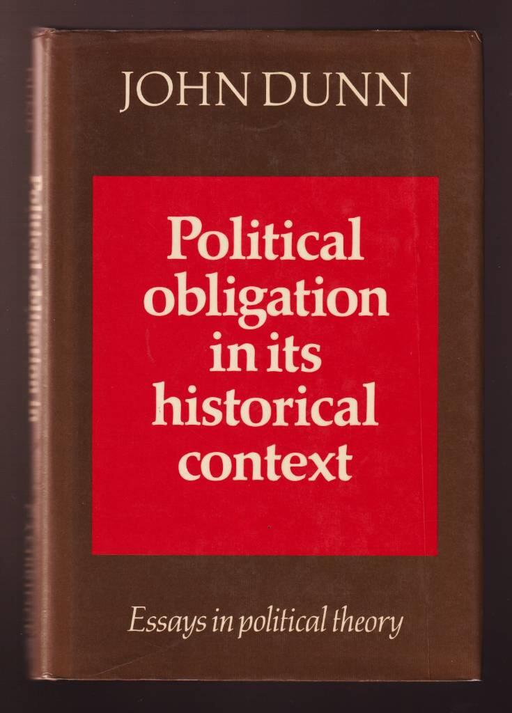 Political Obligation in its Historical Context [Elektronisk resurs] : Essays in Political Theory