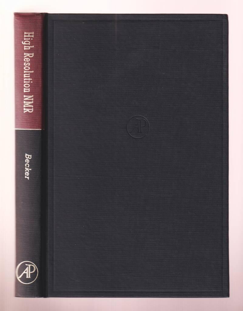 High resolution NMR - theory and chemical applications