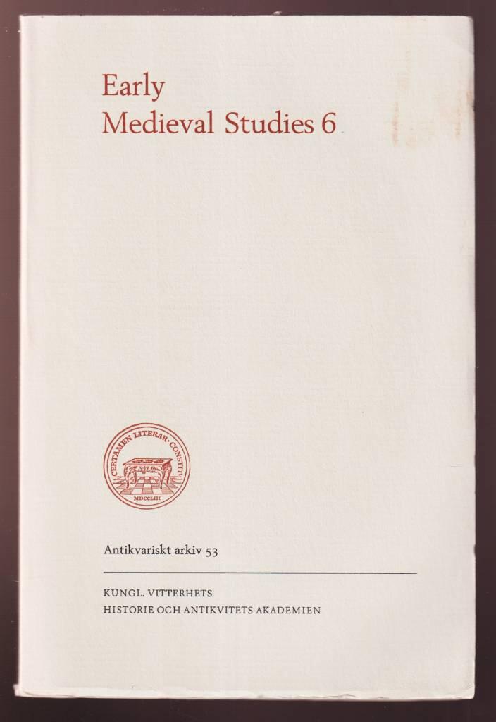 Early Medieval Studies 6