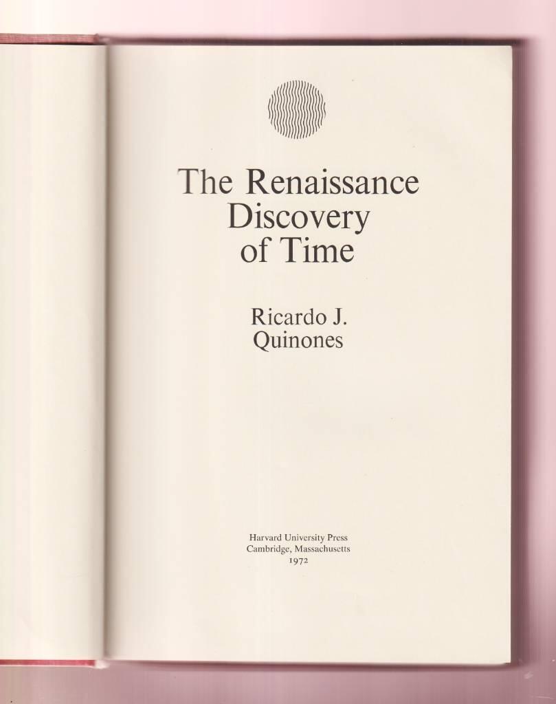 The Renaissance discovery of time