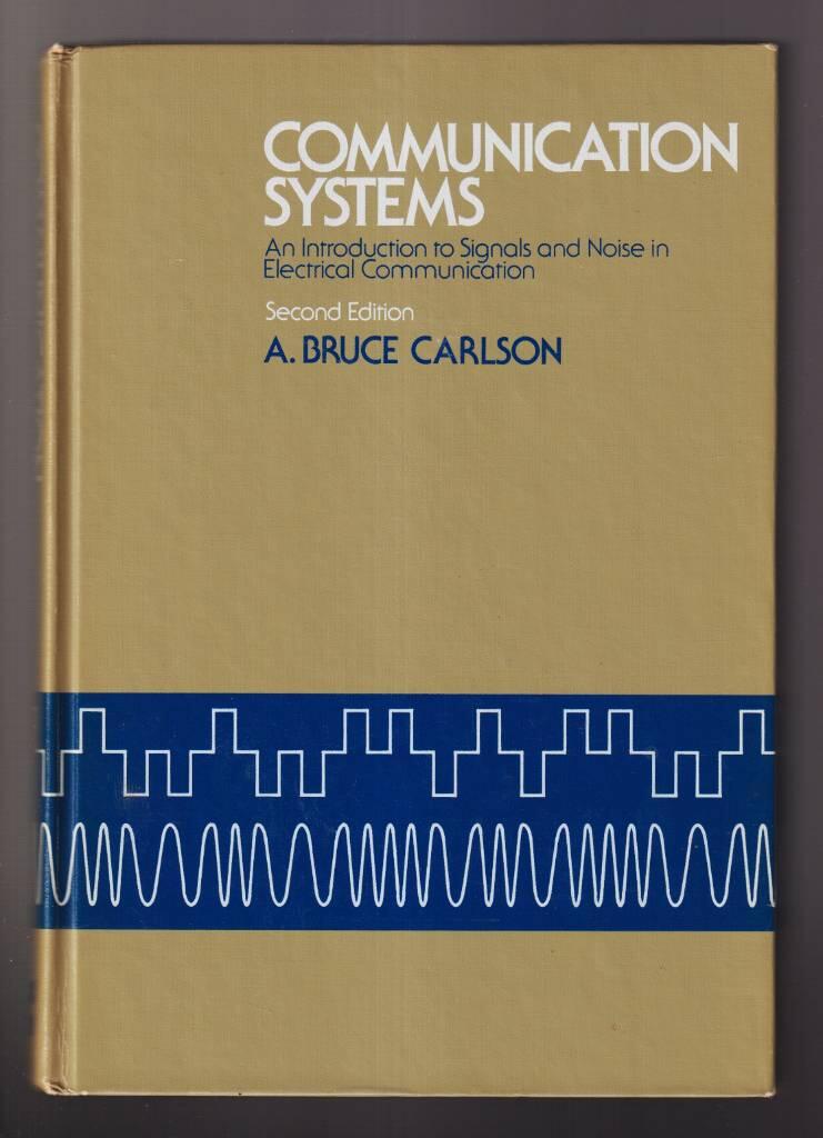 Communication systems - an introduction to signals and noise in electrical communication