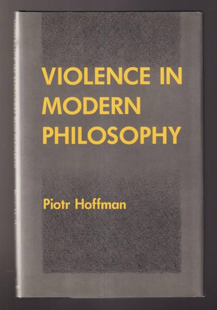 Violence in modern philosophy