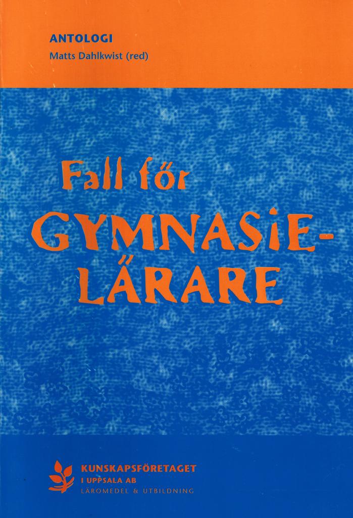 Fall för gymnasielärare