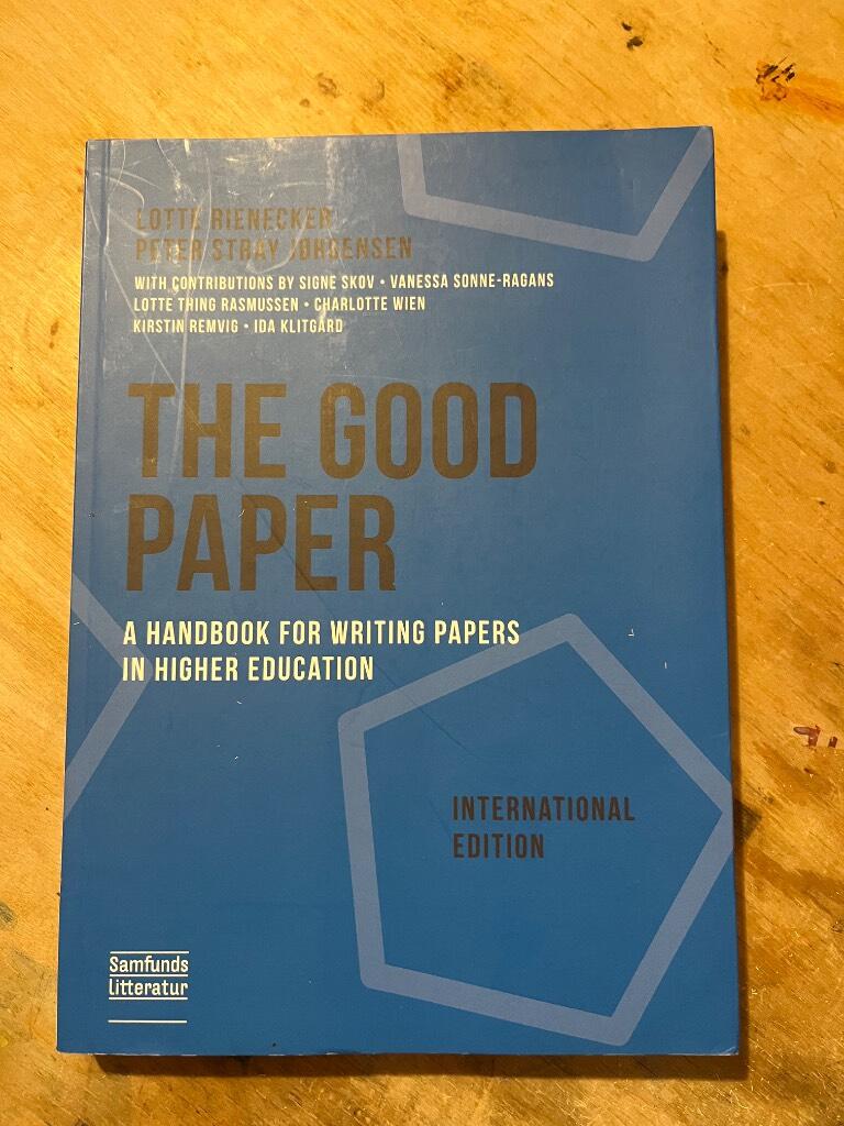 Good paper - international edition