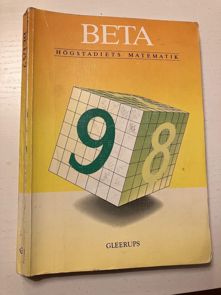 Beta : h&ouml;gstadiets matematik