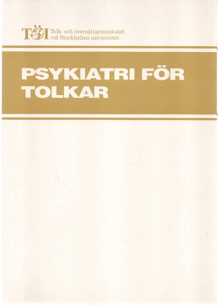 Psykiatri f&ouml;r tolkar