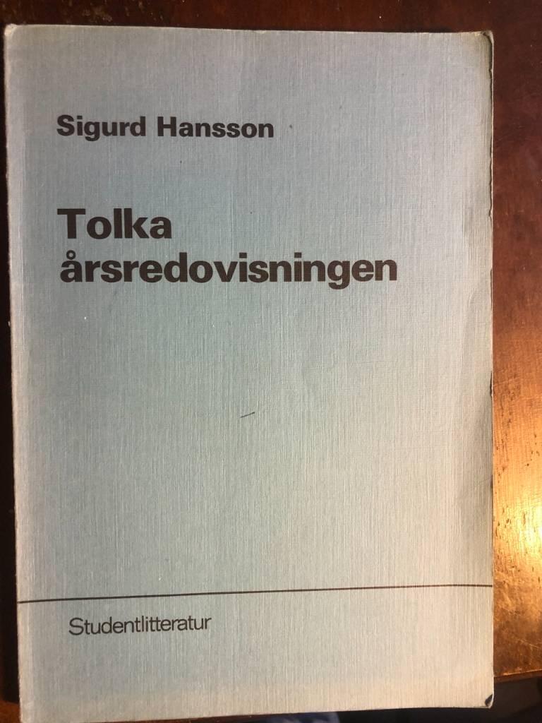 Tolka &aring;rsredovisningen