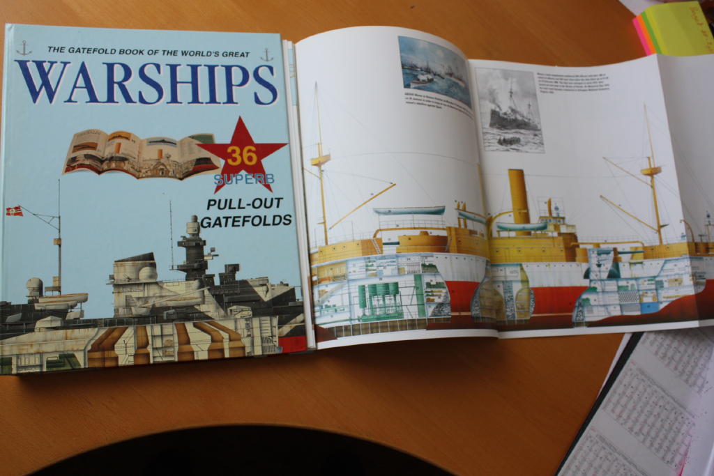 The gatefold book of the world's great warships