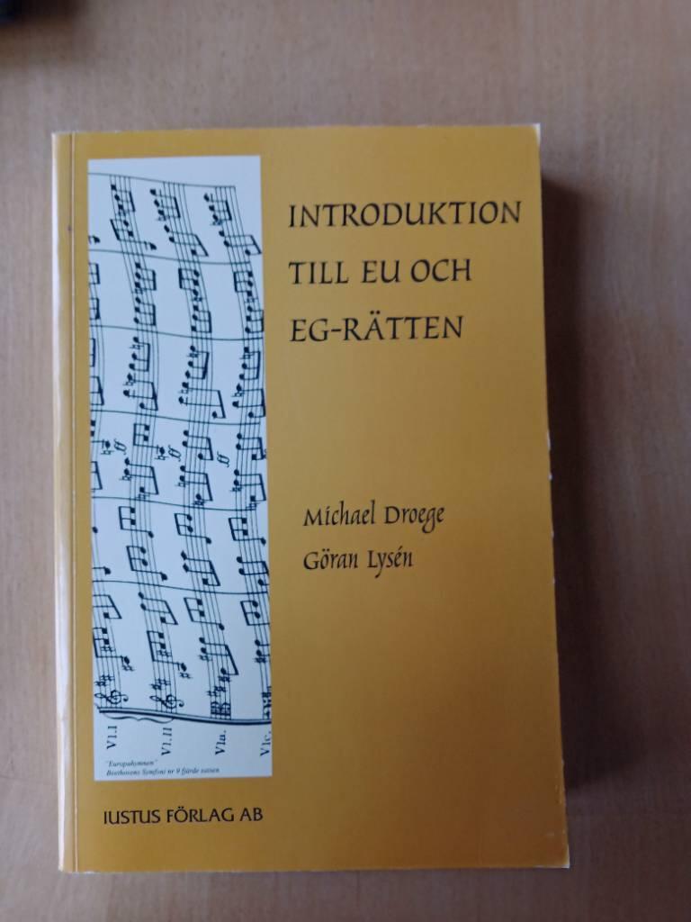 Introduktion till EU och EG-r&auml;tten