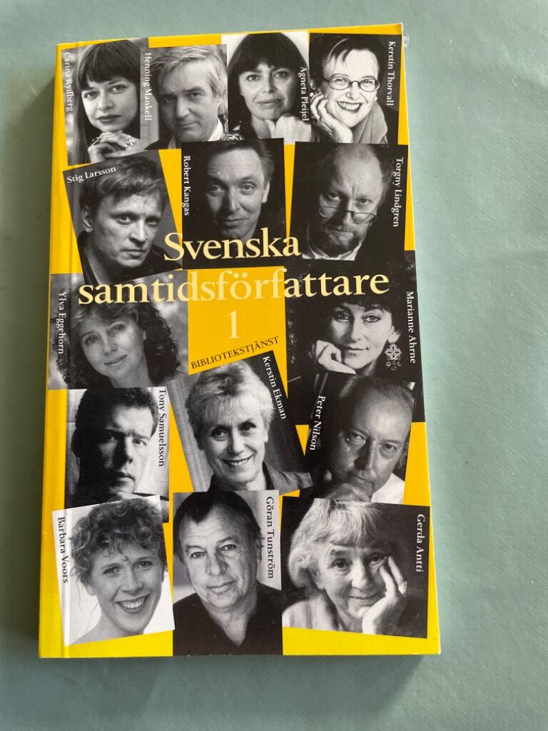 Svenska samtidsf&ouml;rfattare