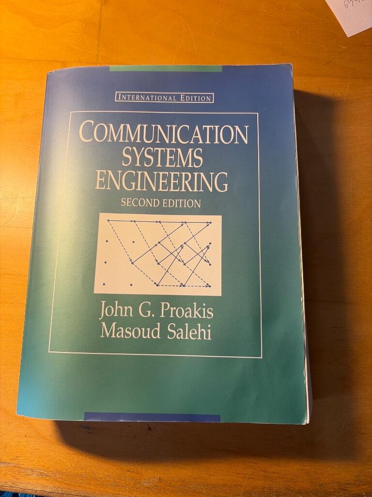 Communication systems engineering