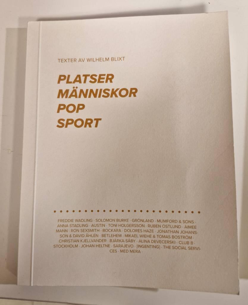 Platser, m&auml;nniskor, pop, sport