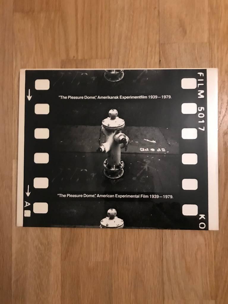 "The pleasure dome" - amerikansk experimentfilm 1939-1979 : [Moderna museet, Stockholm], 16 februari-4 april 1980