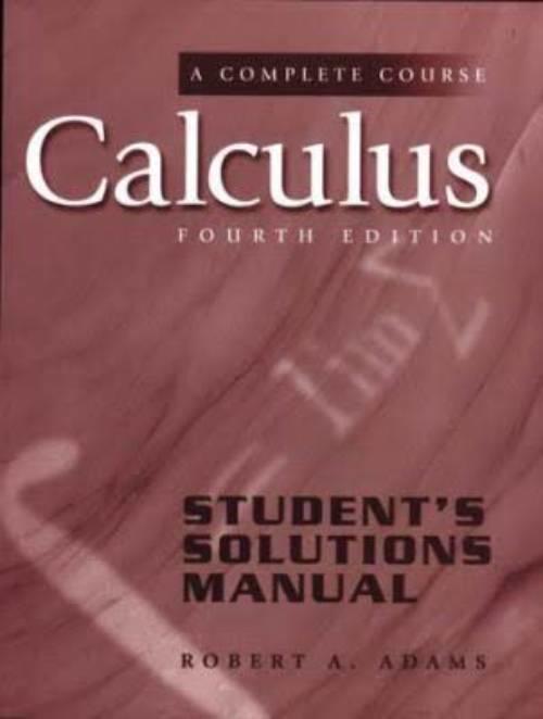 Calculus : a complete course