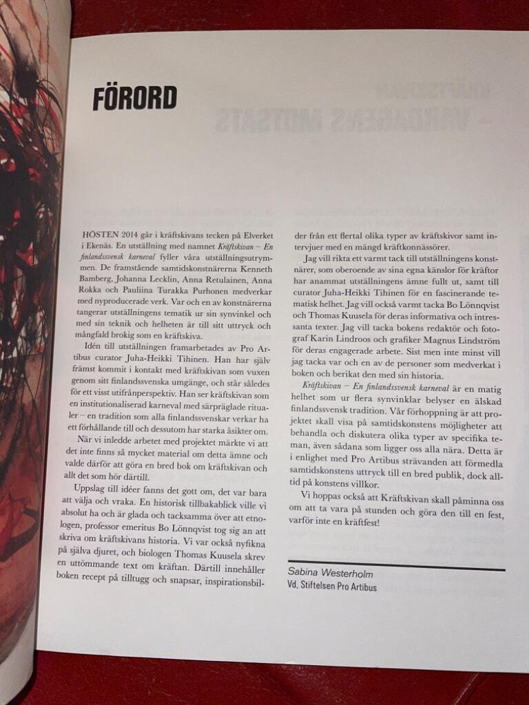 Kr&auml;ftskivan - en finlandssvensk karneval