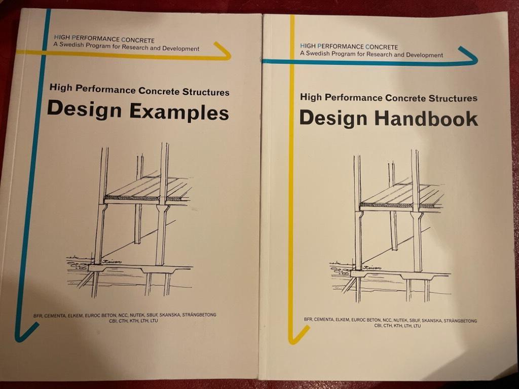 High performance concrete structures : design handbook