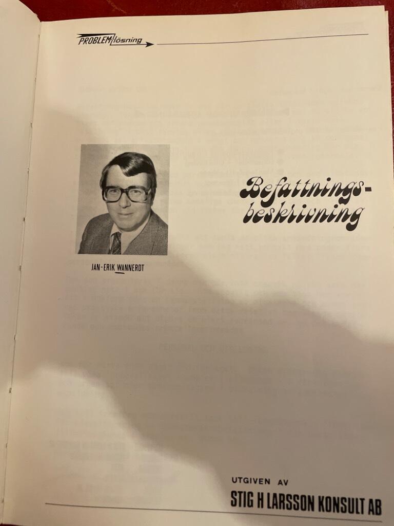 Befattningsbeskrivning