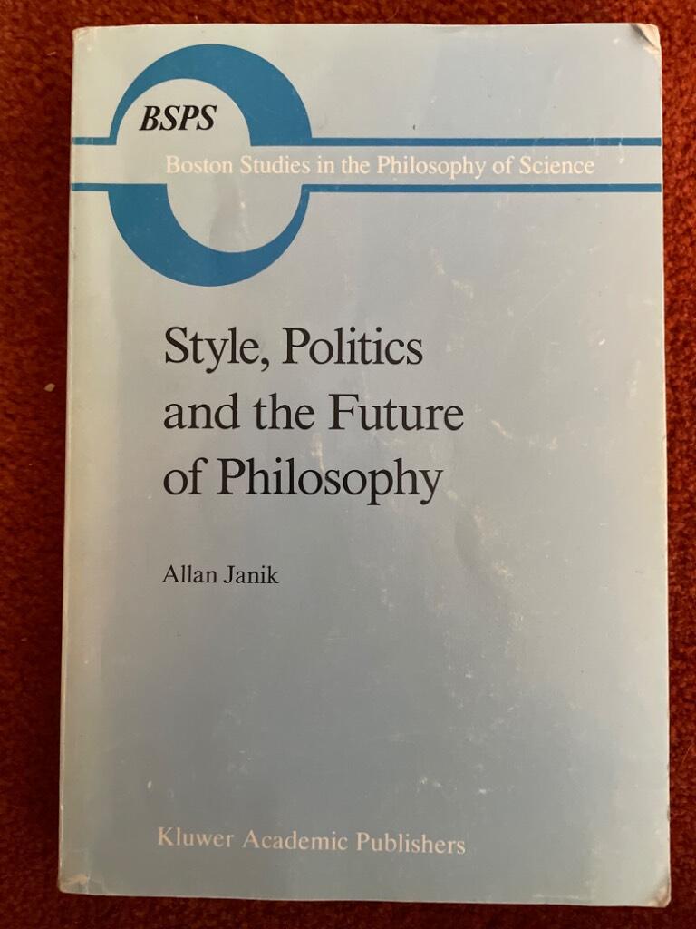 Style, politics, and the future of philosophy