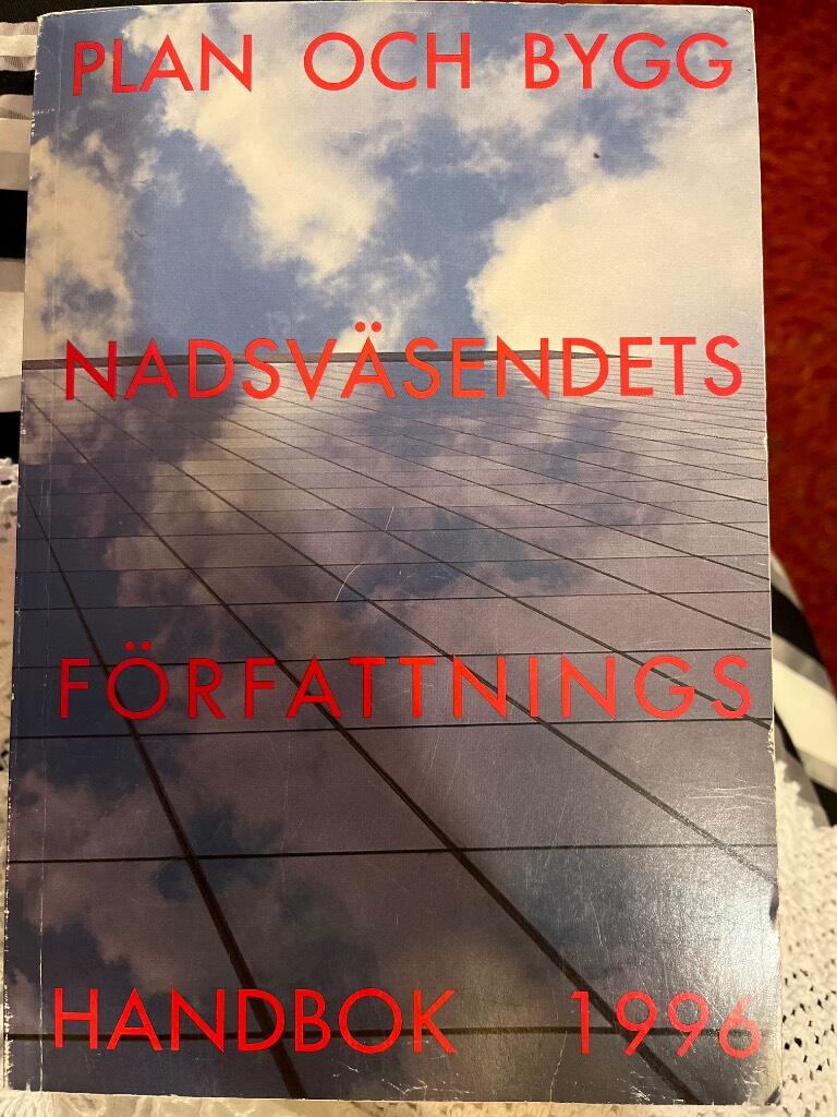 Plan- och byggnadsv&auml;sendets f&ouml;rfattningshandbok