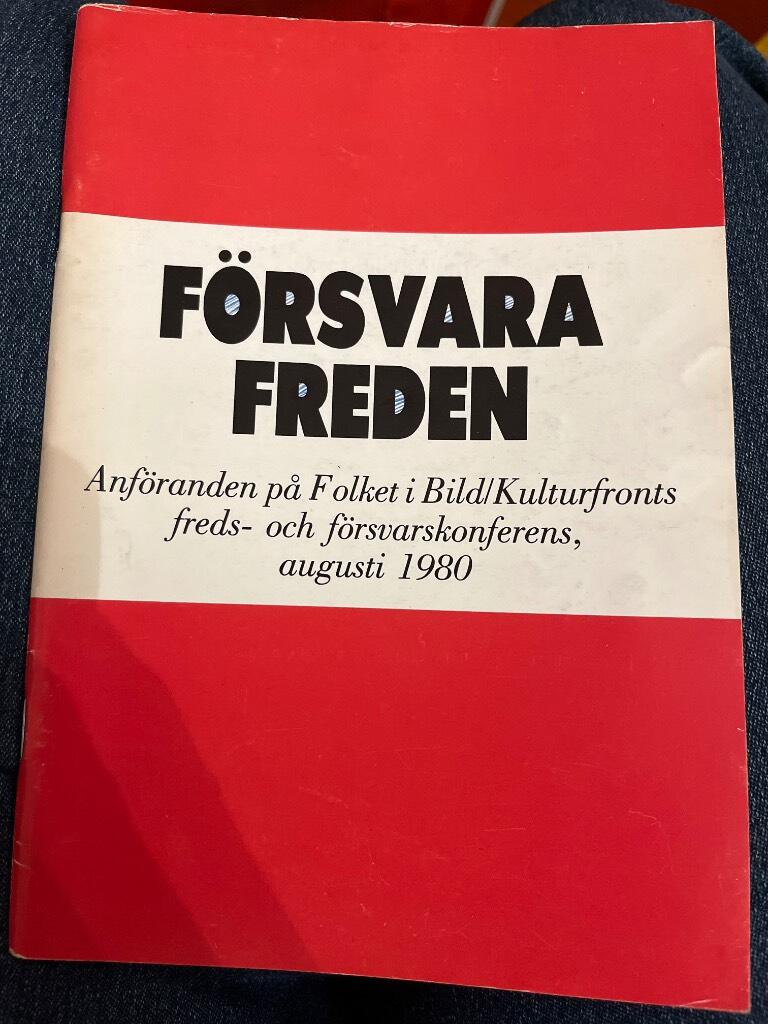 Har freden en chans? - studiematerial i freds- och f&ouml;rsvarsfr&aring;gan