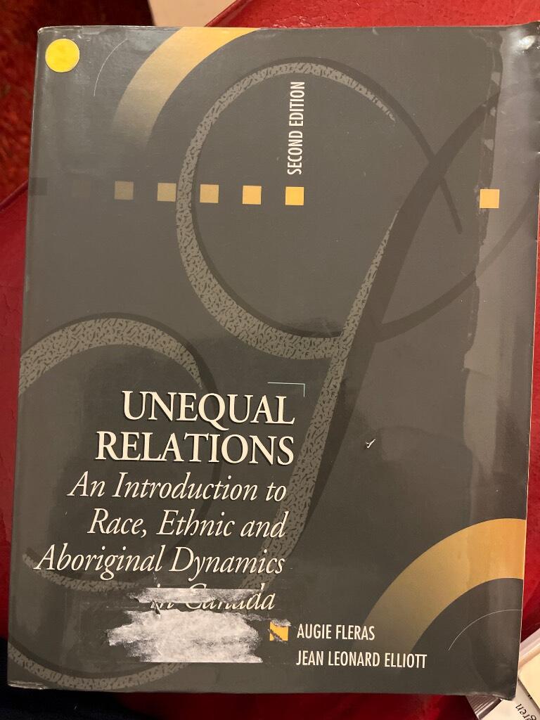 Unequal relations - an introduction to race, relations and aboriginal dynamics in Canada