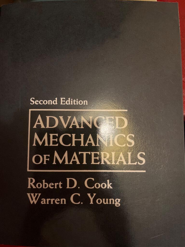 Advanced mechanics of materials