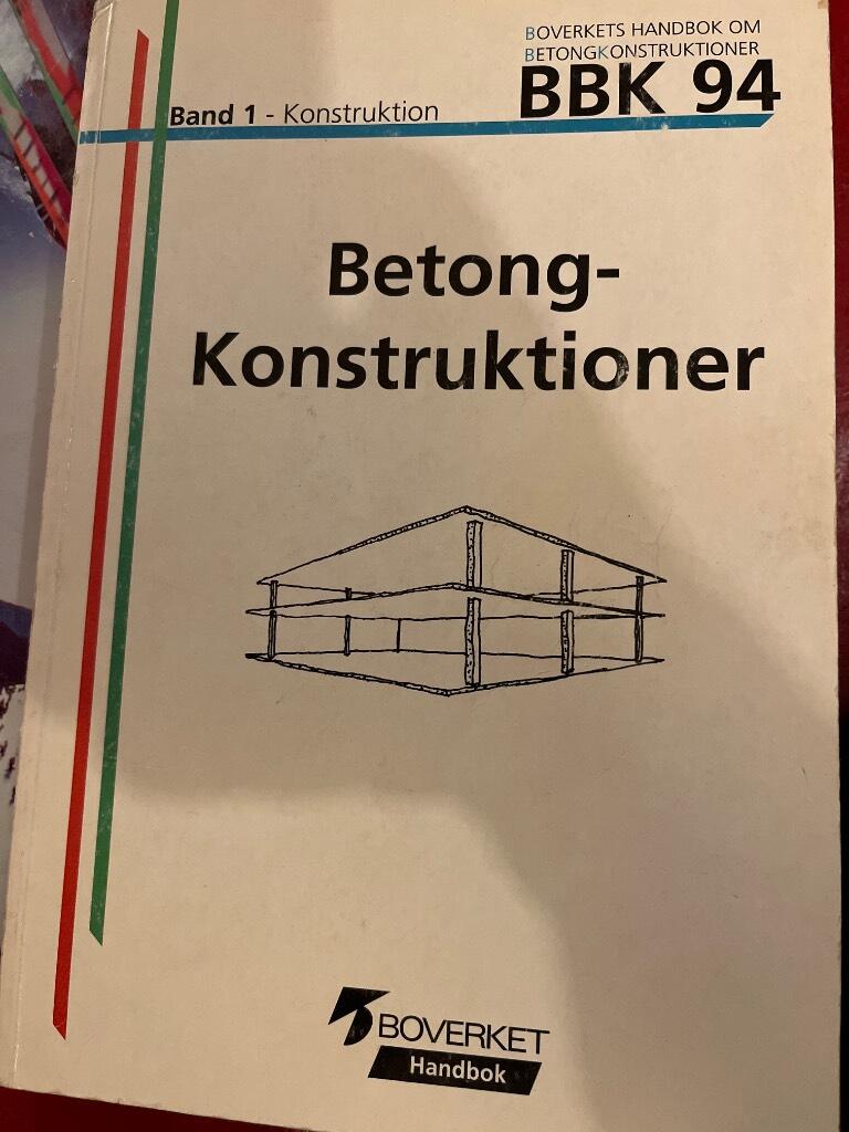 Boverkets handbok om betongkonstruktioner : BBK 94