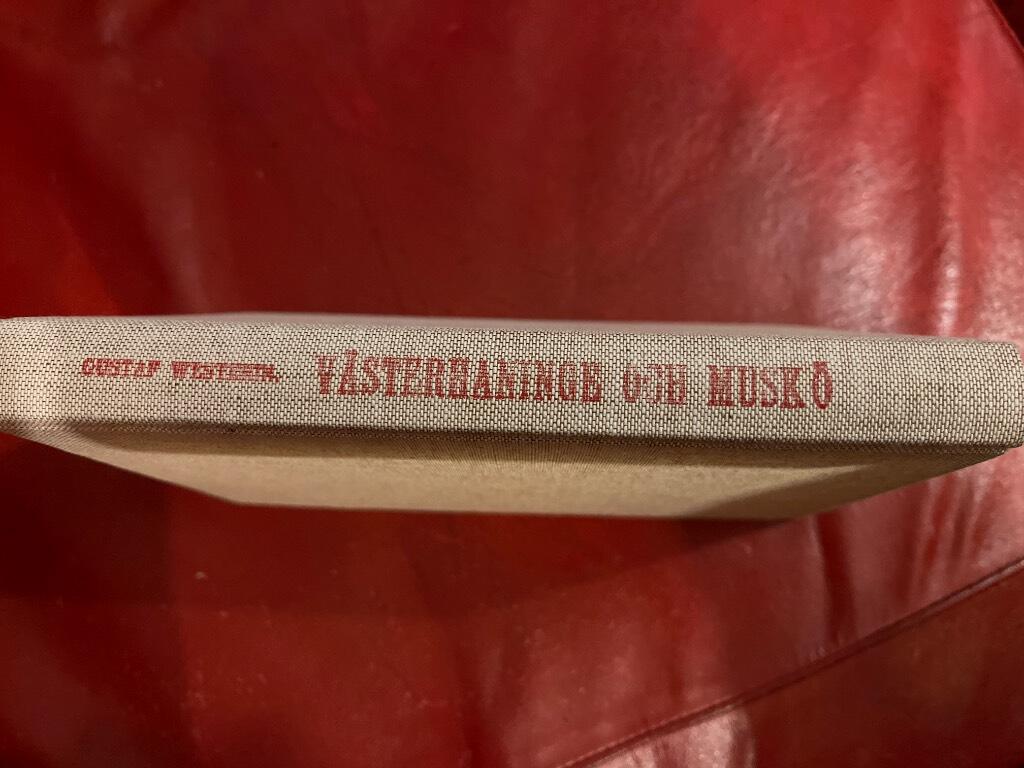 V&auml;sterhaninge och Musk&ouml; socknar i Sotholms h&auml;rad af Stockholms l&auml;n : f&ouml;rs&ouml;k till beskrifning i historiskt, topografiskt, arkeologiskt och statistiskt h&auml;nseende