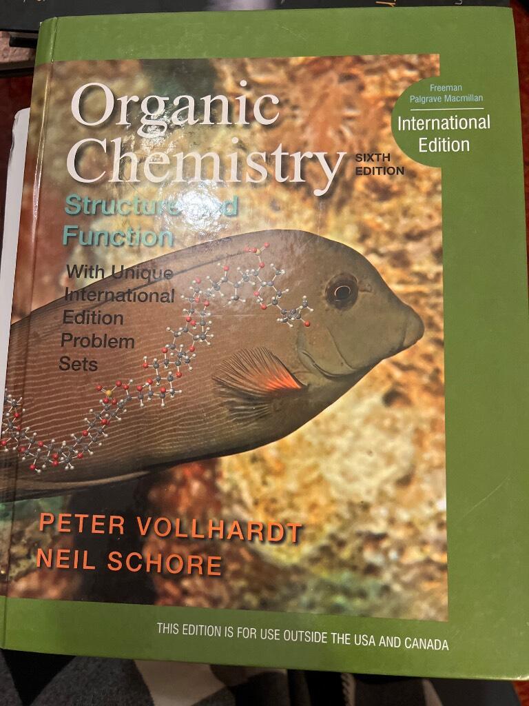 Organic chemistry - structure and function