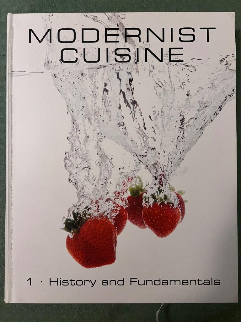 Modernist cuisine - the art and science of cooking