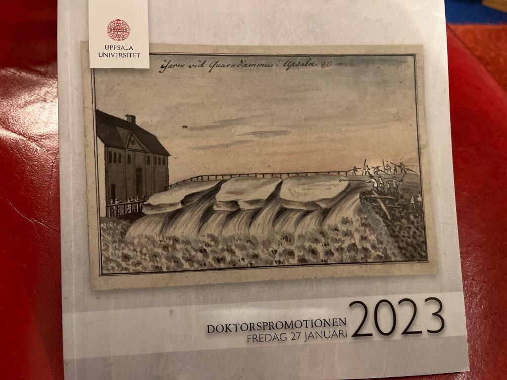 Promotionsfesten i Uppsala den 27 januari 2023