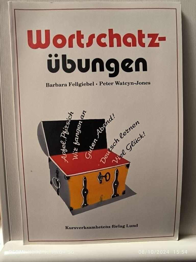 Wortschatz&uuml;bungen : &ouml;vningsbok i tysk ordkunskap