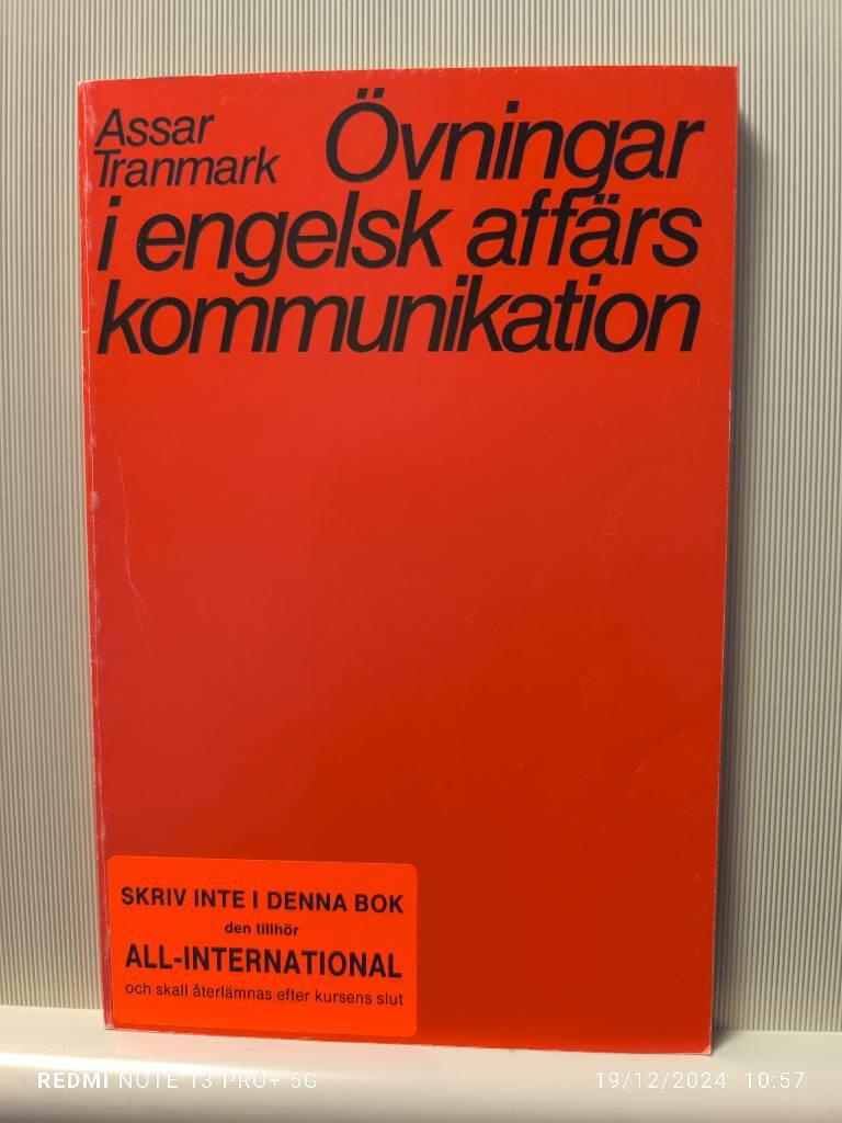 &Ouml;vningar i engelsk aff&auml;rskommunikation