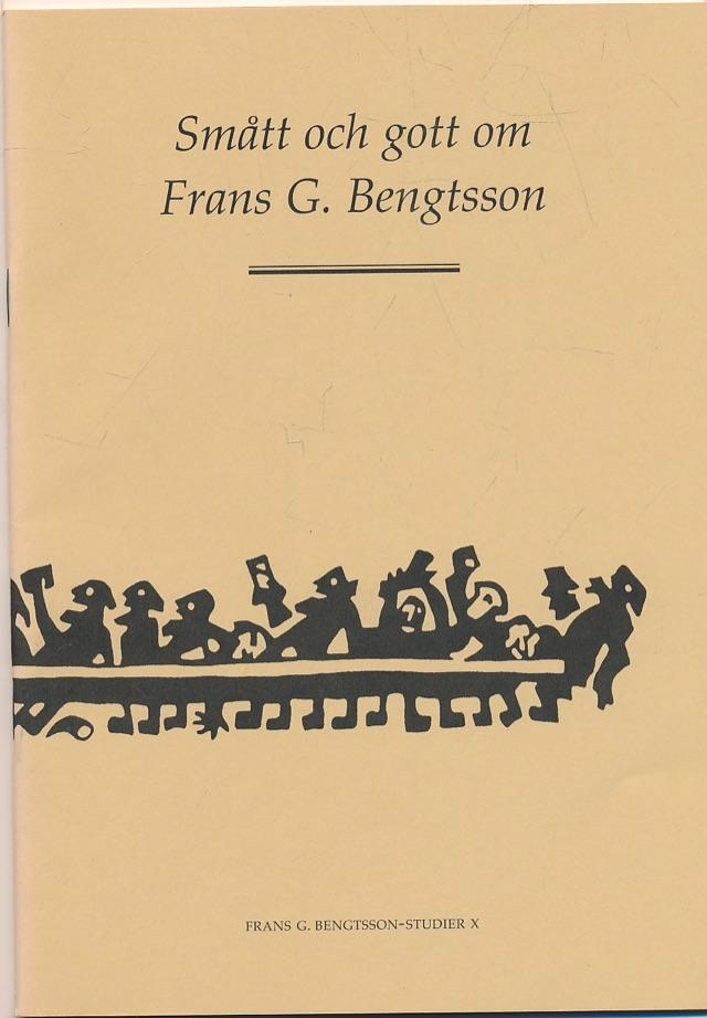 Frans G. Bengtsson-studier