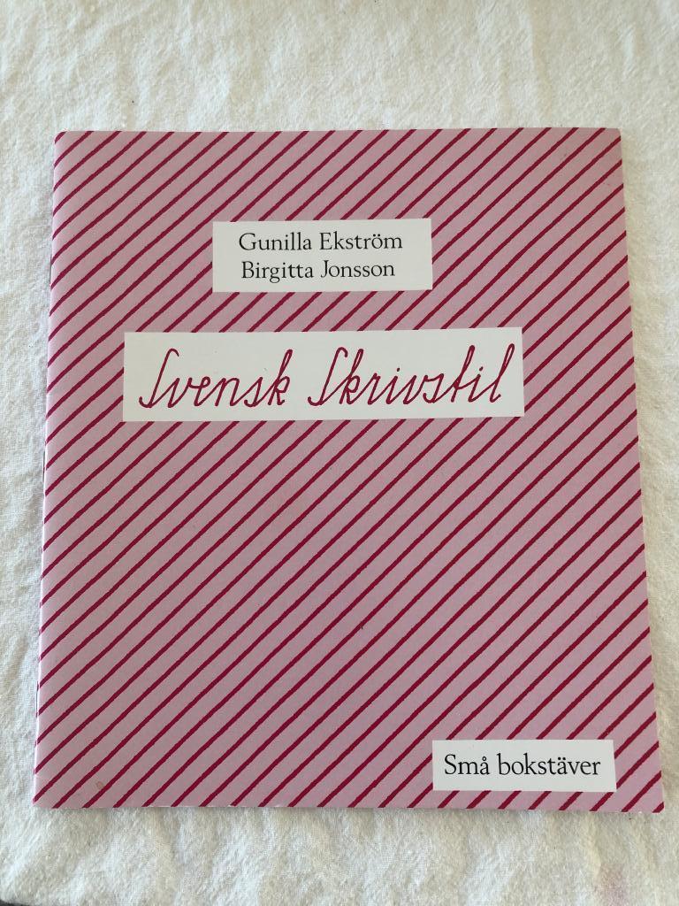 Svensk skrivstil