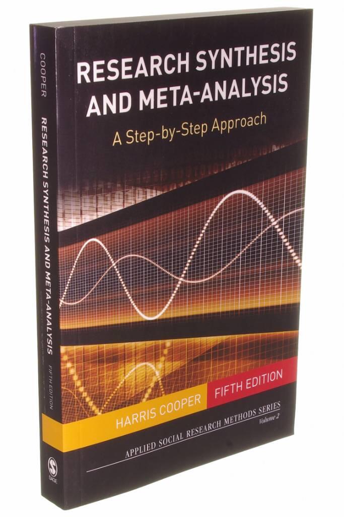 Research synthesis and meta-analysis - a step-by-step approach