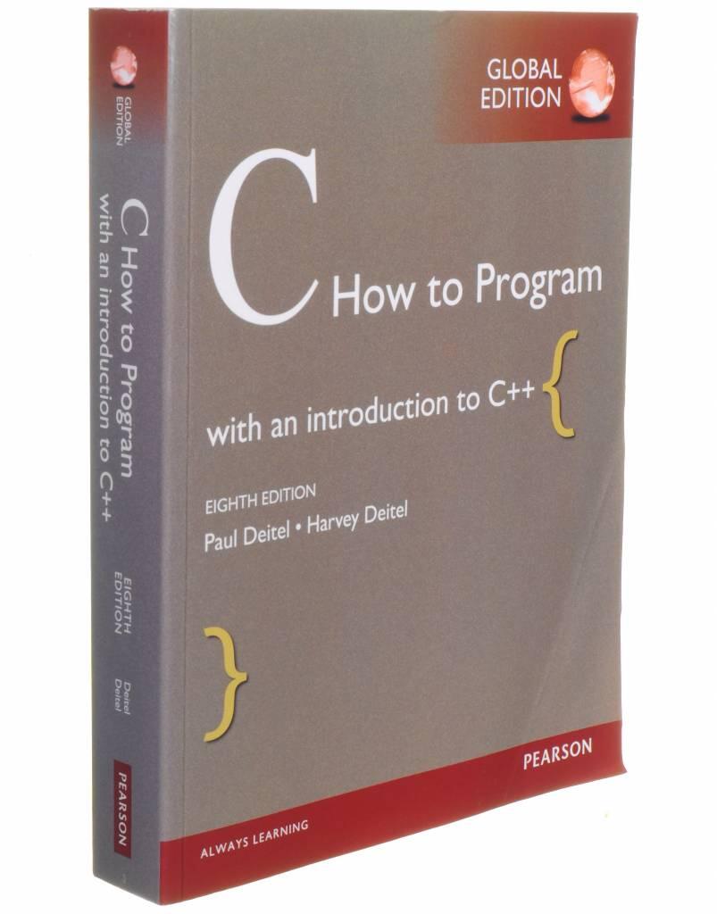 C - how to program ; with an introduction to C++