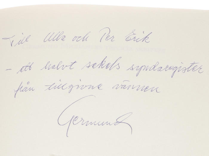 Germund Michaneks tryckta skrifter