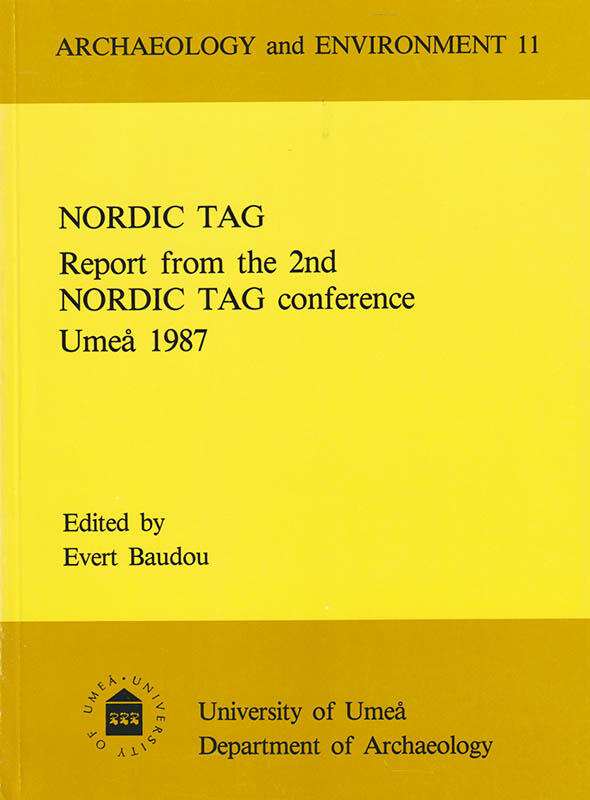 Nordic TAG : report from the 2nd Nordic TAG Conference, Ume&aring; 1987