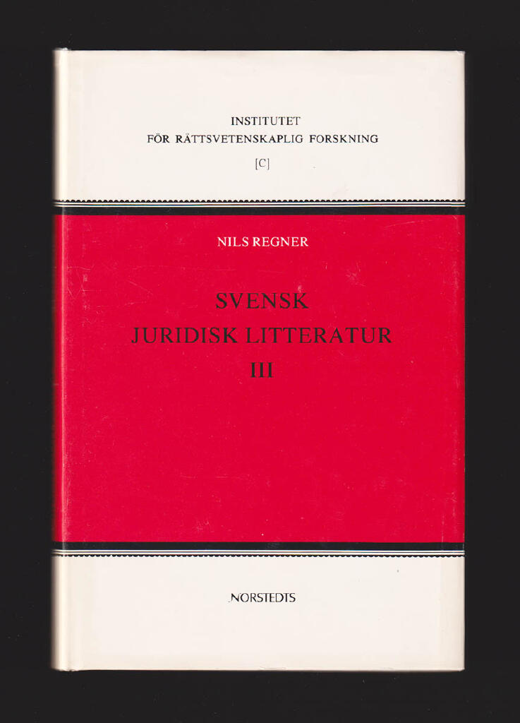 Svensk juridisk litteratur