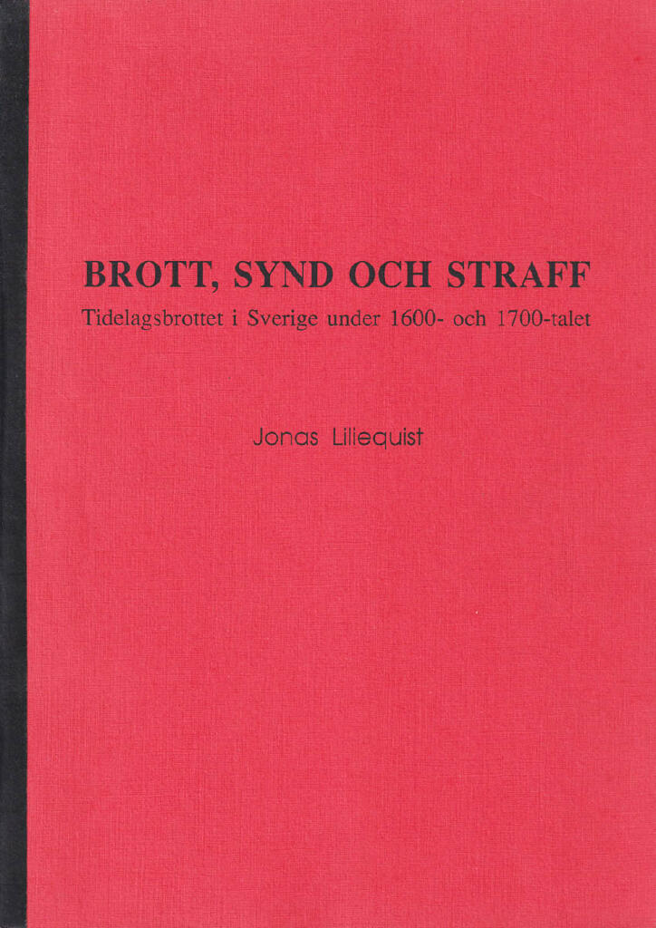 Brott, synd och straff