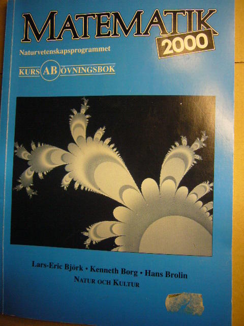Matematik 2000 NV Kurs AB &Ouml;vningsbok